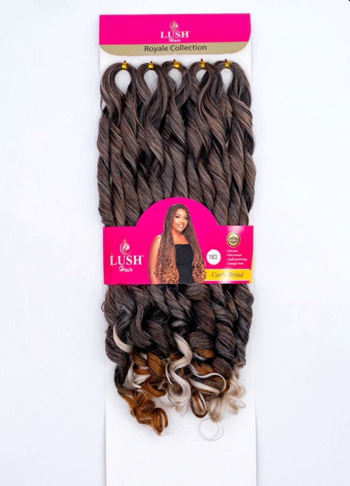 Lush Curly Braids - Long