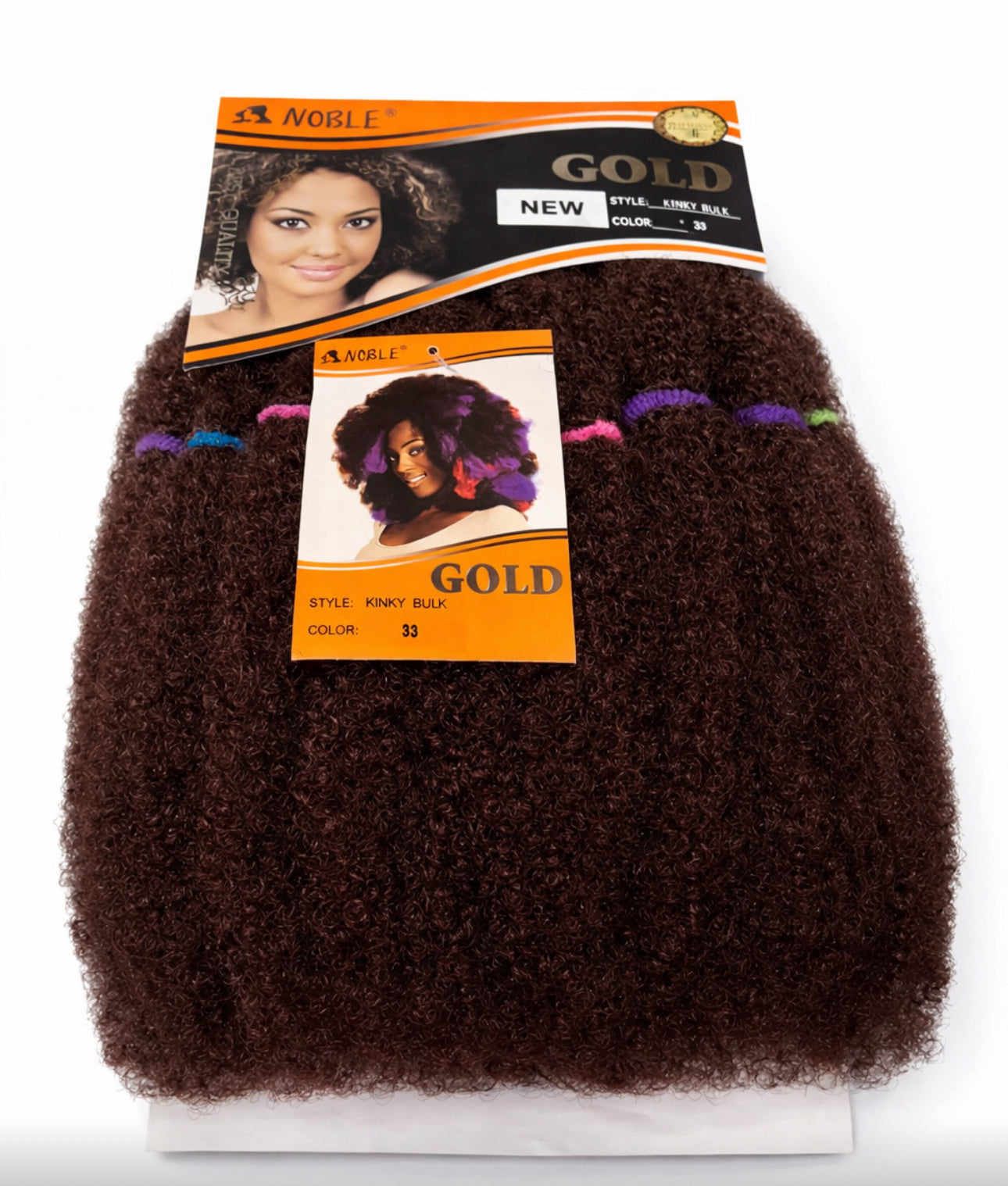 HB 003: Colour 33. Kinky Bulk Hair Extension