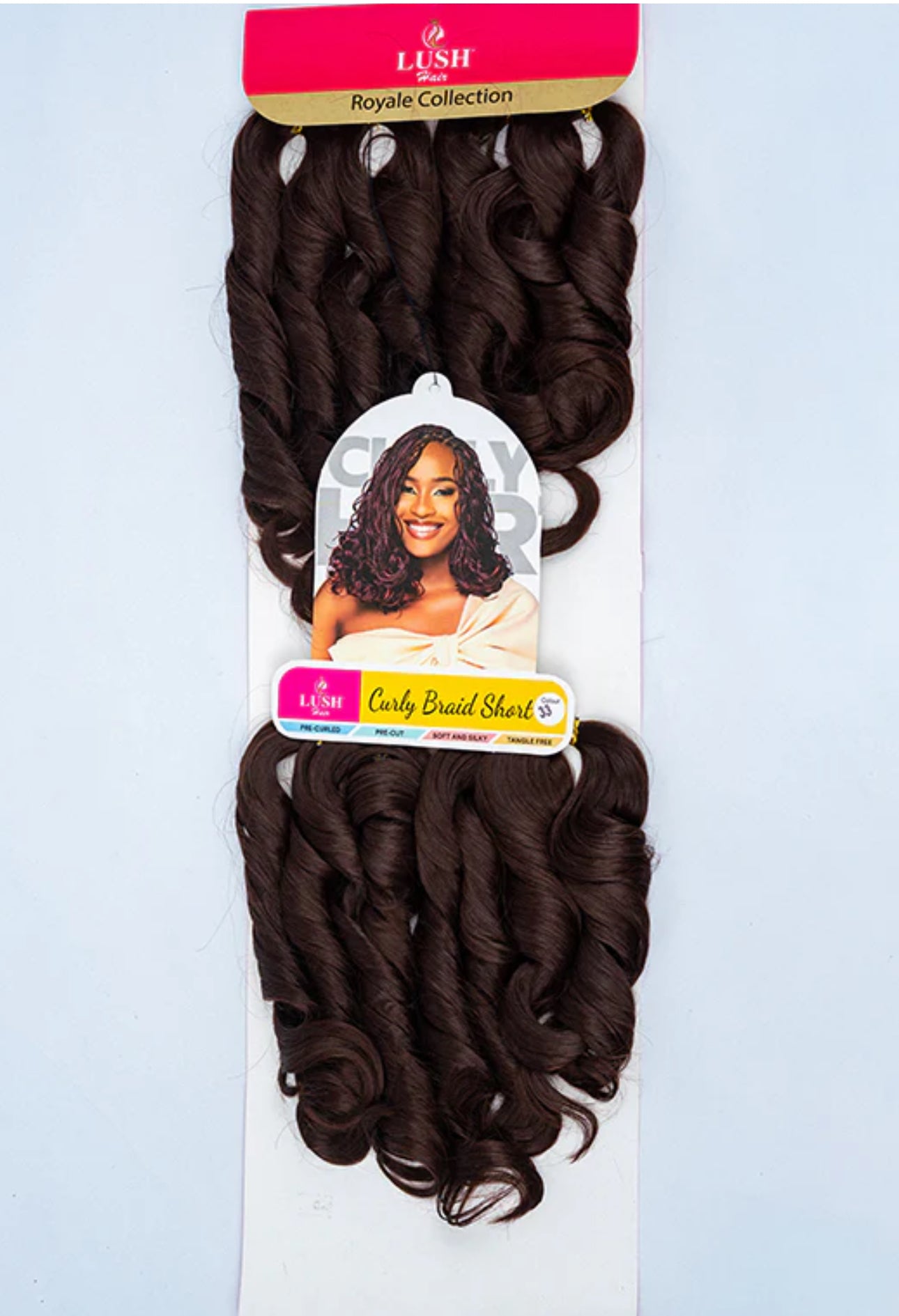 Lush Curly Braids - Short