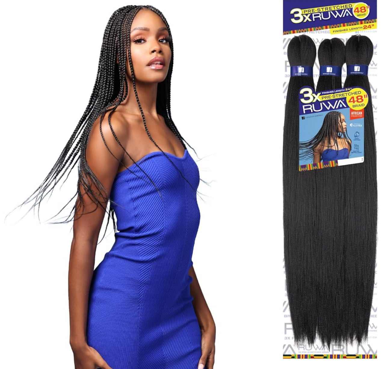 3X Ruwa Pre-stretched Braid